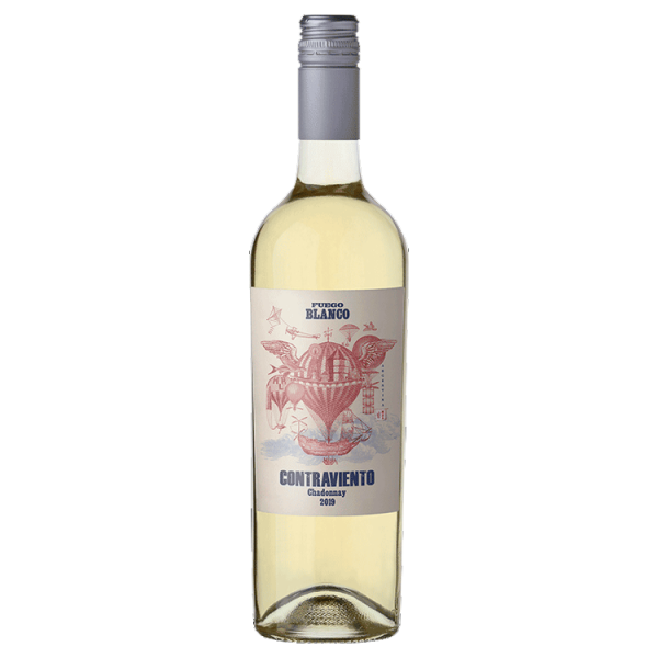 Vinho Branco Contraviento Chardonnay 750ml